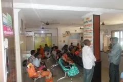 Attenders' waiting hall